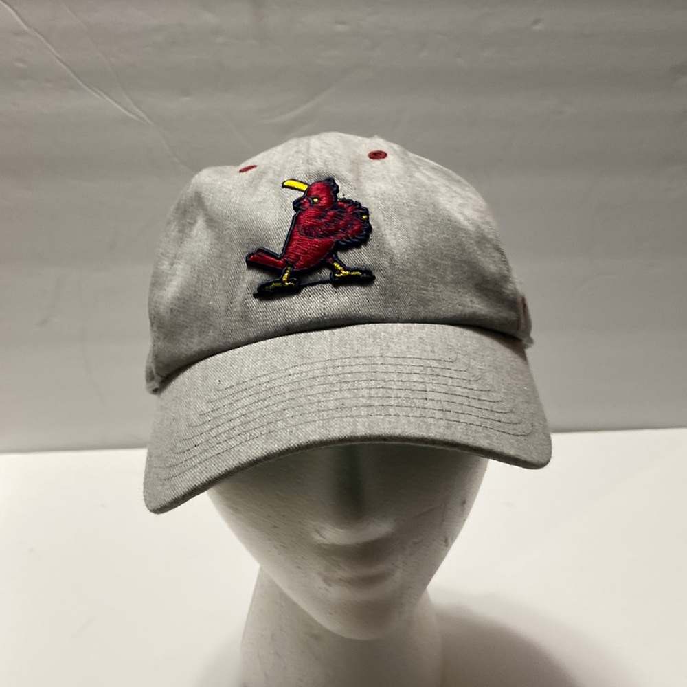 MBL Cardinals baseball cap. Adjustable gray